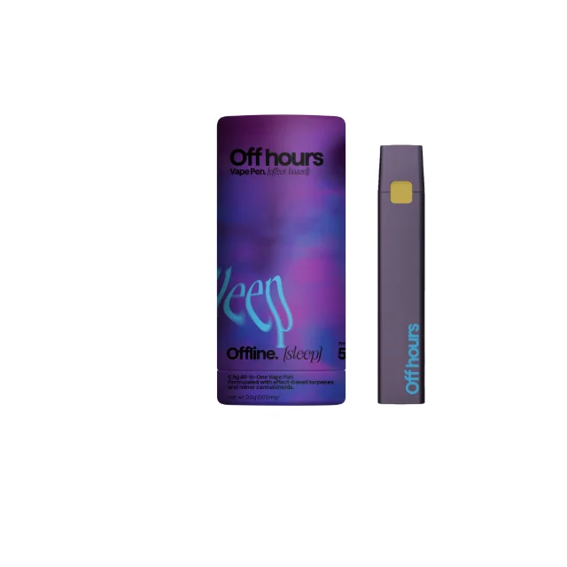 Off Hours - "Offline" [Sleep] 5:1:1 (THC:CBD:CBN) - 0.5g AIO Vape Pen