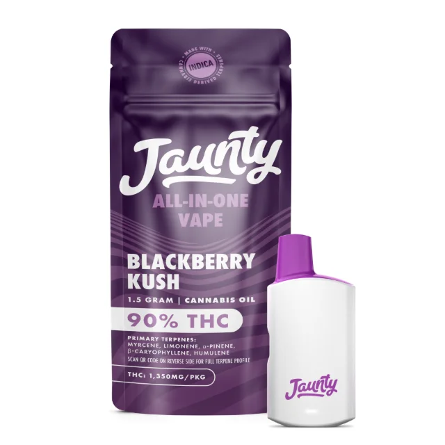 Jaunty - Blackberry Kush - 1.5g Aio Vape