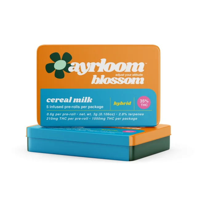 Ayrloom - Cereal Milk Infused Prerolls - 0.6g 5pk (3g)
