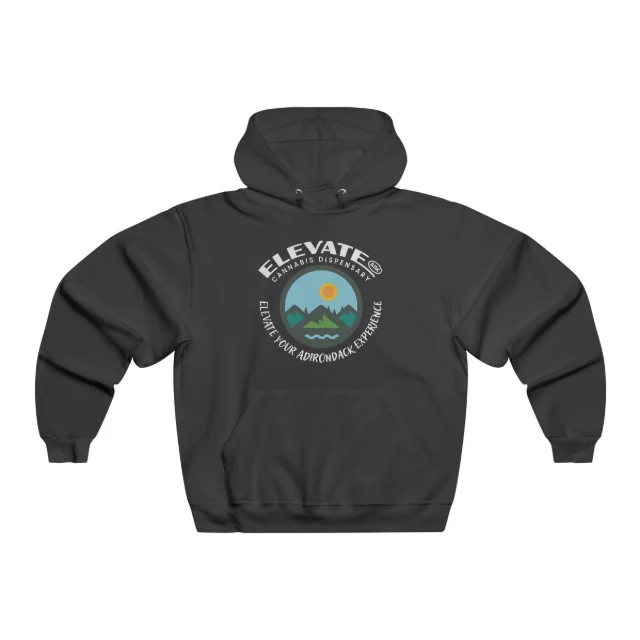 Elevate Adk - Black Hoody - Small-2xl