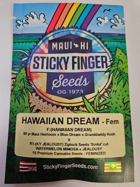 Sticky Finger Seeds - Hawaiian Dream (F) - 1