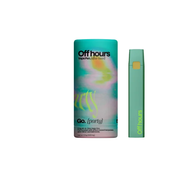 Off Hours - "Go" [Party] 5:1:1 (Thc:thcv:cbg) - 0.5g Aio Vape Pen