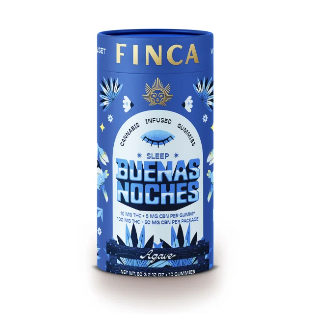 Ny Finca - Buenas Noches Agave Gummies - 100mg 10ct (2:1 Thc:cbn)