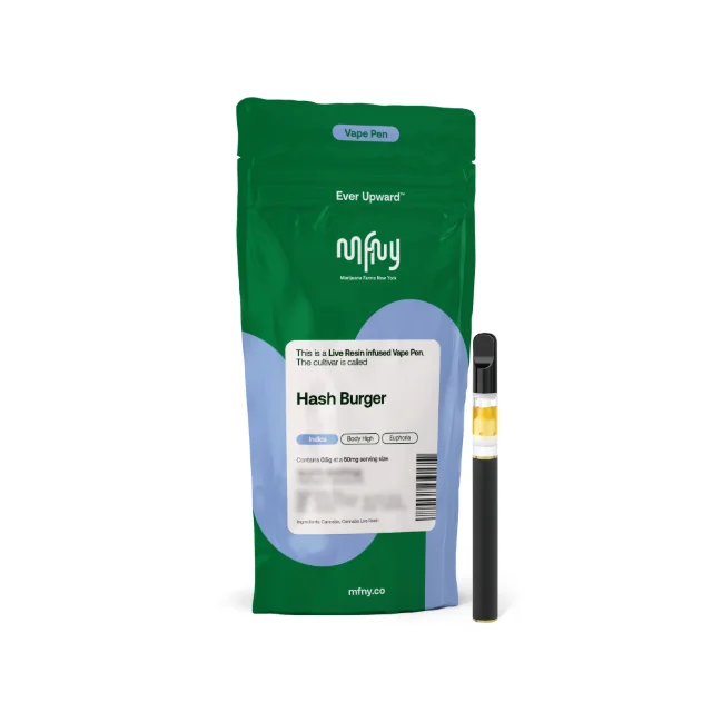 MFNY - Hash Burger - 0.5g Live Resin AIO Vape