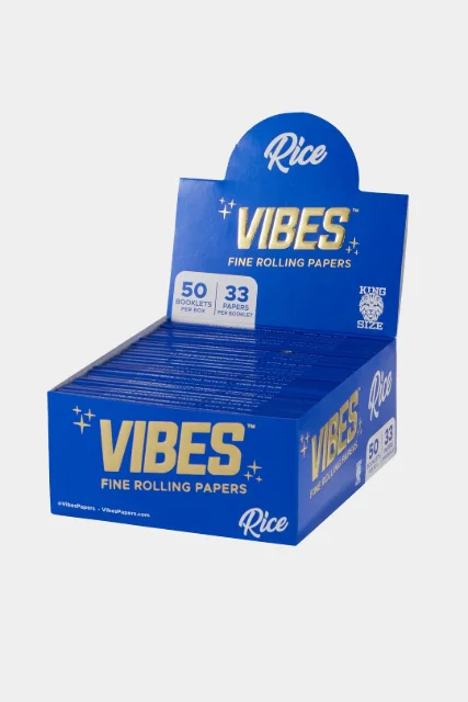 Vibes - King Size Slim Rice Papers