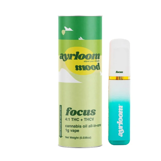 Ayrloom - "Focus" Aio Vape 4:1 Thc:thcv - 1g