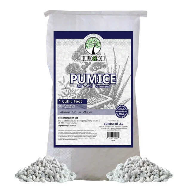 Build A Soil - 3/8"-1/4" Pumice - 1 Cubic Foot