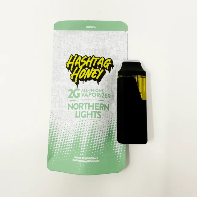 Hashtag Honey - Northern Lights - 2g Aio Vape