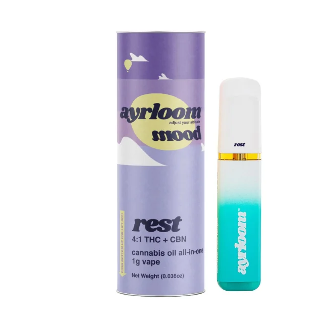 Ayrloom - "Rest" Aio Vape 4:1 Thc:cbn - 1g