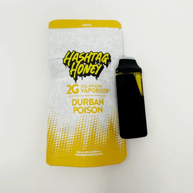 Hashtag Honey - Durban Poison - 2g Aio Vape