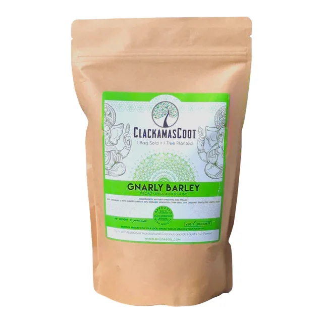 Build A Soil - Clackamas Coot Gnarly Barley Sprouted Seed Blend - 2lb Milled Flour