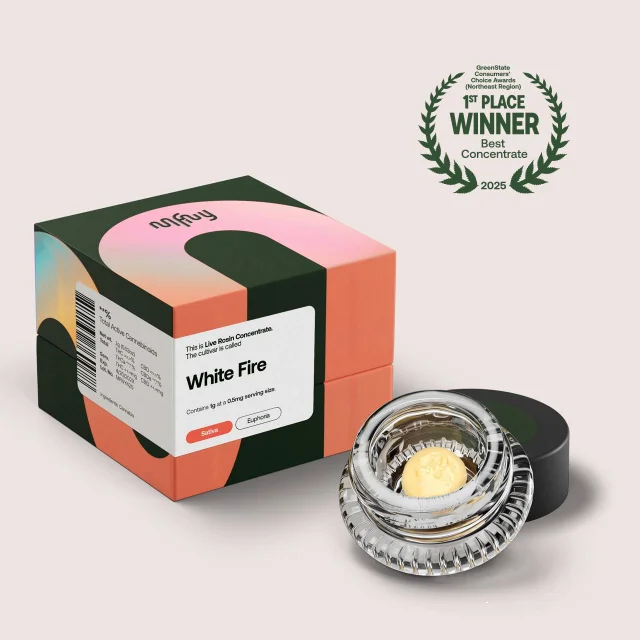 Mfny - White Fire Og Live Resin Badder - 1g