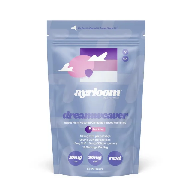 Ayrloom - Dreamweaver Gummies - 1:3 Thc:cbn 10pk 100mg