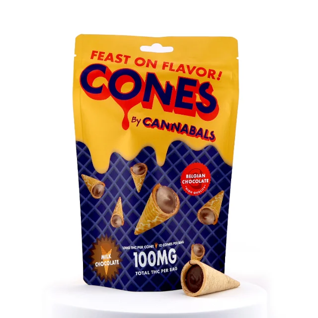 Cannabals - Milk Chocolate Cones - 10mg 10ct (100mg)