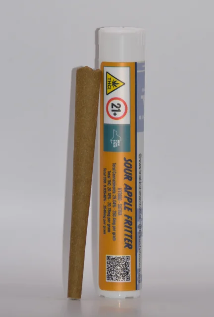 Breakfast Connections - Sour Apple Fritter Hemp Blunt - 1g Preroll