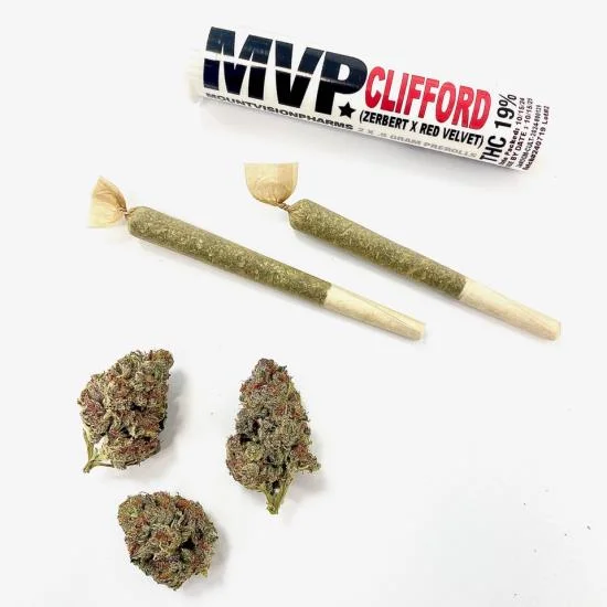 MVP - Clifford Prerolls - 0.5g 2pk