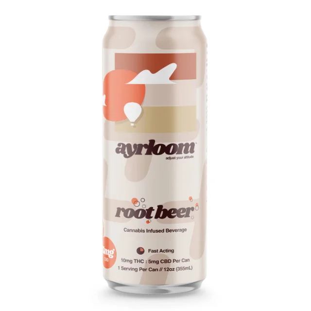 Ayrloom - "Up" Root Beer Single Can - 2:1 (10mg Thc : 5mg Cbd)