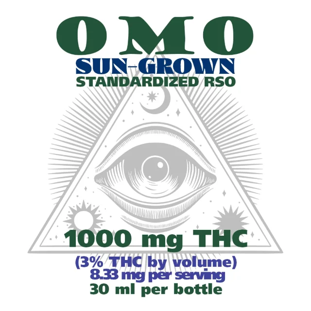 Omo - Rso Full Spectrum Tincture - 1000mg Thc