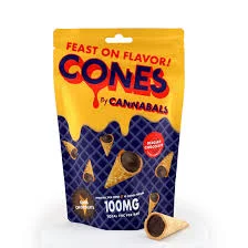 Cannabals - Dark Chocolate Cones - 10mg 10ct (100mg)