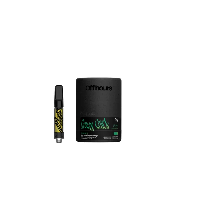 Off Hours - Green Crack - 1g 510 Vape Cart