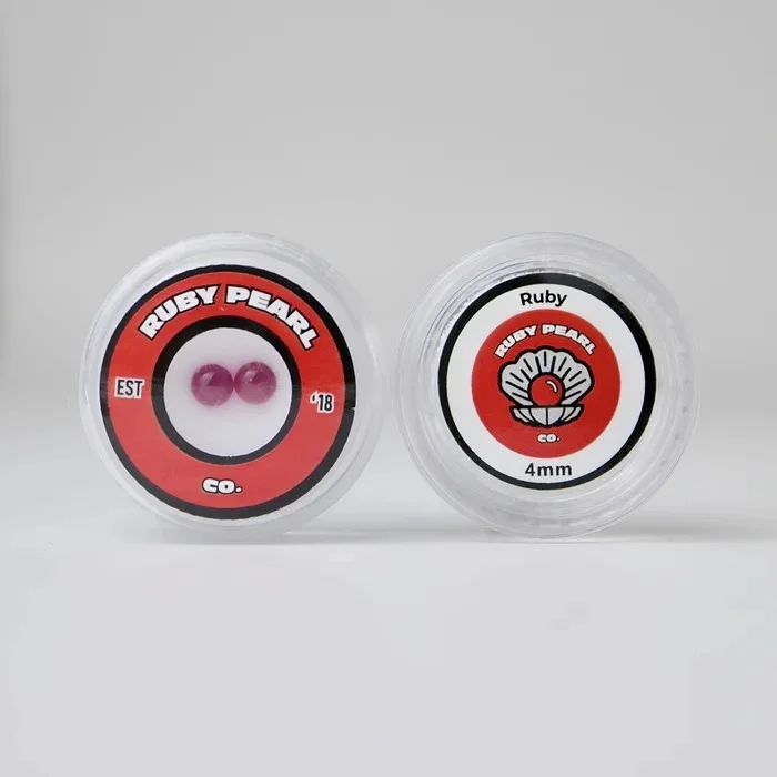 Ruby Pearl Co - Ruby Terp Pearls - 4mm 2pk