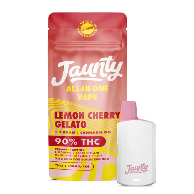 Jaunty - Lemon Cherry Gelato - 1.5g Aio Vape