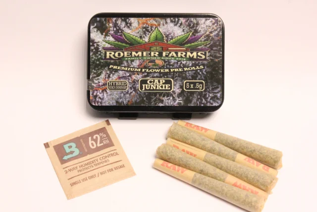 Roemer Farms - Cap Junkie Prerolls - 0.5g 5pk (2.5g)