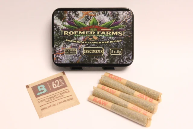 Roemer Farms - Specimen X Prerolls - 0.5g 5pk (2.5g)