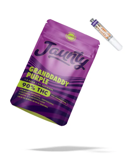 Jaunty - Granddaddy Purple 1g 510 Vape Cart