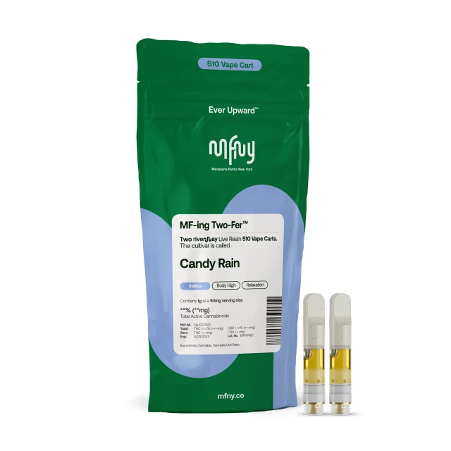 Mfny - Candy Rain - 0.5g Live Resin Vape Cart 2pk (1g)