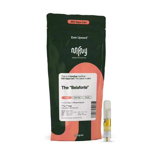 Mfny - "The Belafonte" Live Rosin Vape Cart - 0.5g