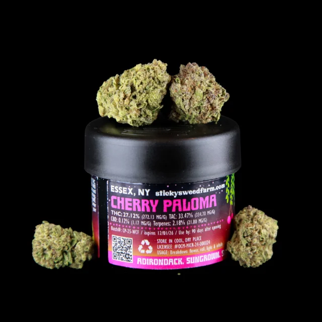 Sticky's Weed Farm - Cherry Paloma - 3.5g Locally Grown Flower
