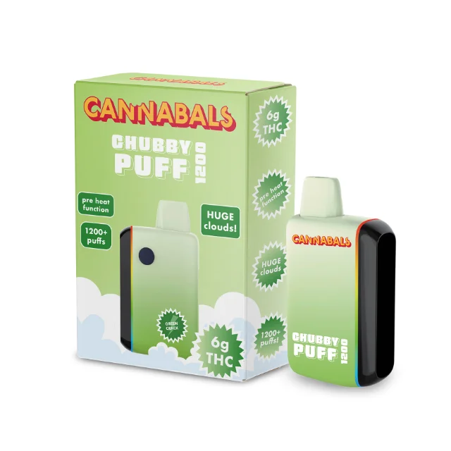 Cannabals - Green Crack Chubby Puff AIO Vape - 6g