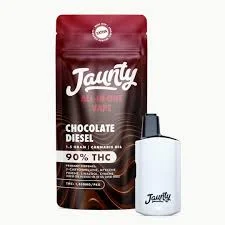 Jaunty - Chocolate Diesel - 1.5g Aio Vape