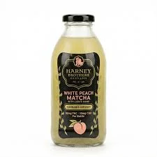 Harney Brothers - White Peach Matcha W/lion's Mane - 1:1 10mg Thc:10mg Cbd 16oz