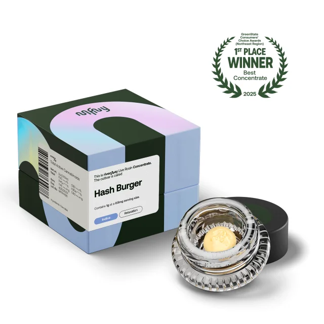 Mfny - Hash Burger Live Rosin Badder - 1g