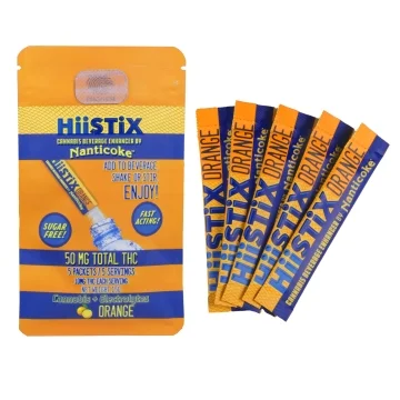 Nanticoke - Hiistix Beverage Powder - 10mg 5pk (50mg) Orange