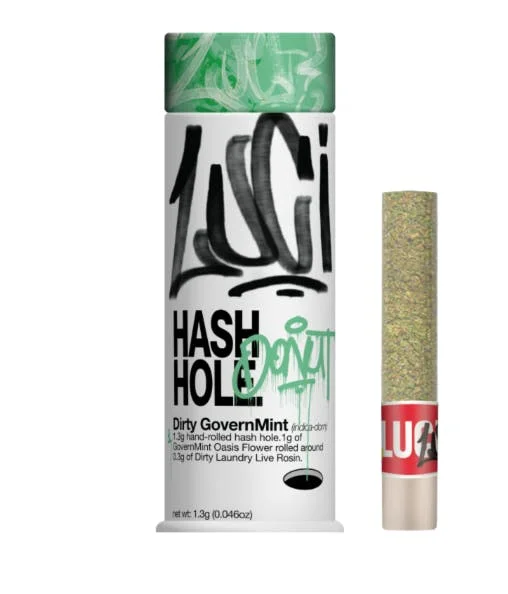 Luci - Dirty Governmint Infused Hash Hole Preroll - 1.3g