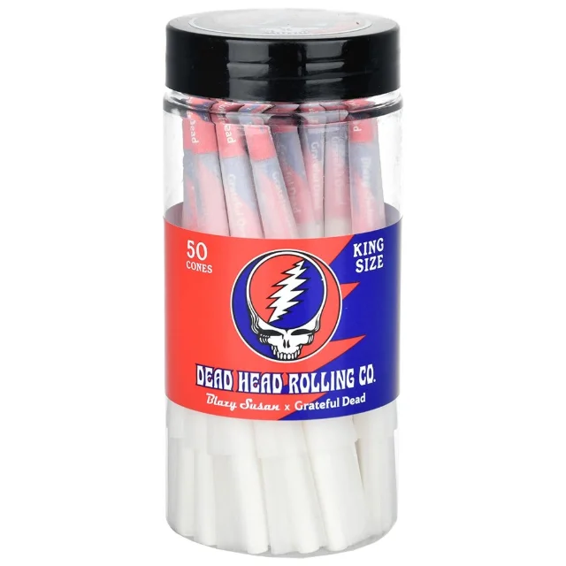 Blazy Susan - Blazy Susan X Grateful Dead Pre-rolled Cones King Size - 50ct Jar