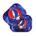 Grateful Dead X Pulsar Mini Rolling Tray & Lid Kit |7"x5.5"| -Steal Your Face Swirls