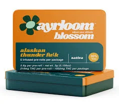 Ayrloom - Alaskan Thunder F*ck Infused Prerolls - 0.6g 5pk (3g)