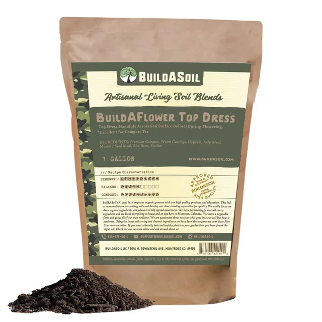 Build A Soil - Build-a-flower Top Dress Kit - 1 Gallon Bag