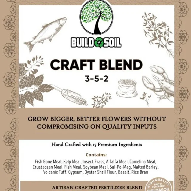 Build A Soil - Craft Blend Nutrient Pack - 3lb Bag