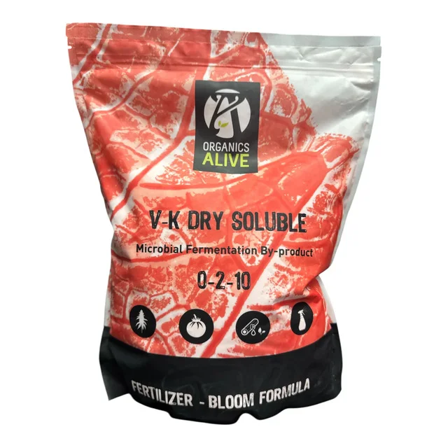 Organics Alive -  V-k Dry Soluble Powder 0-2-10 - 5lb