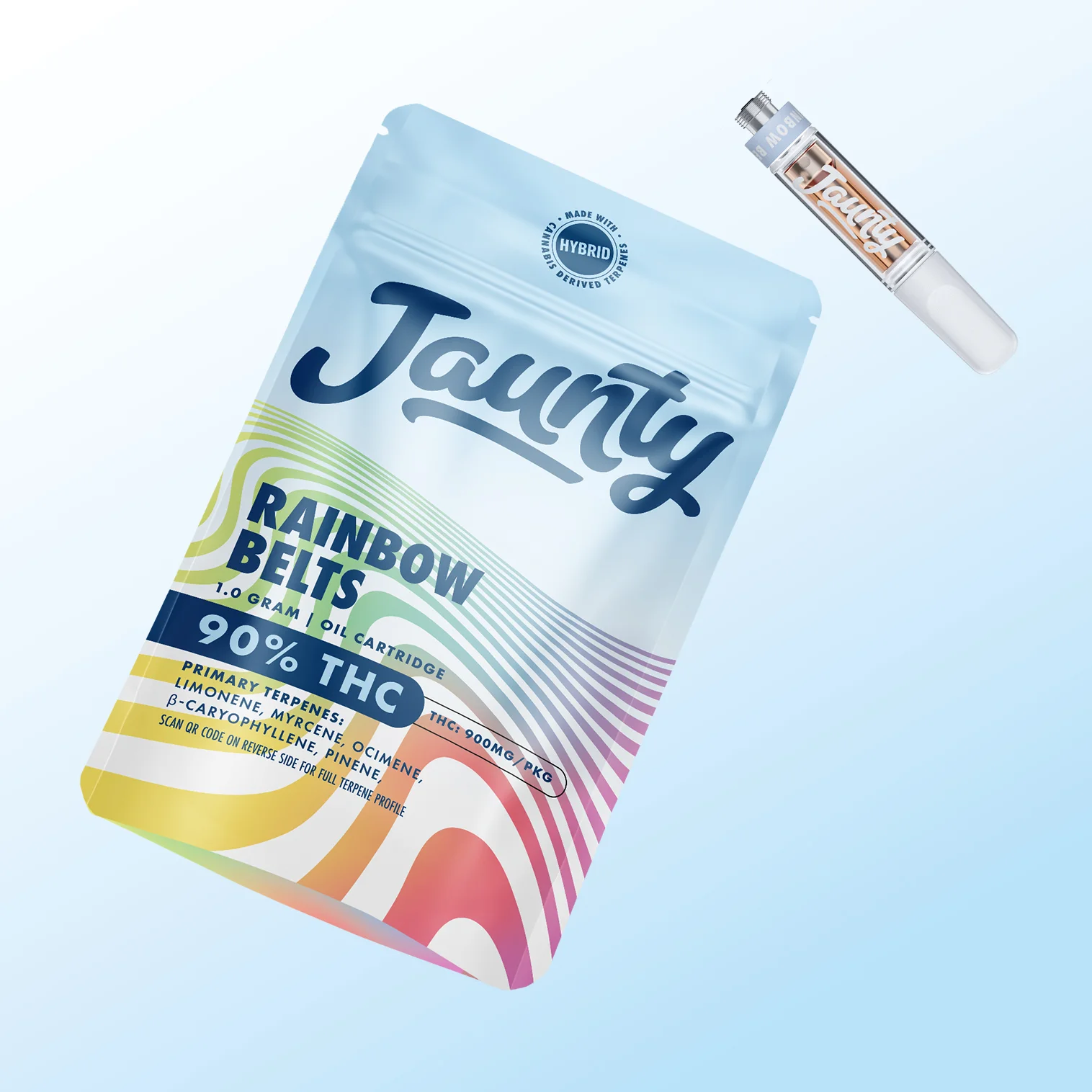 Jaunty - Rainbow Belts 1g 510 Vape Cart