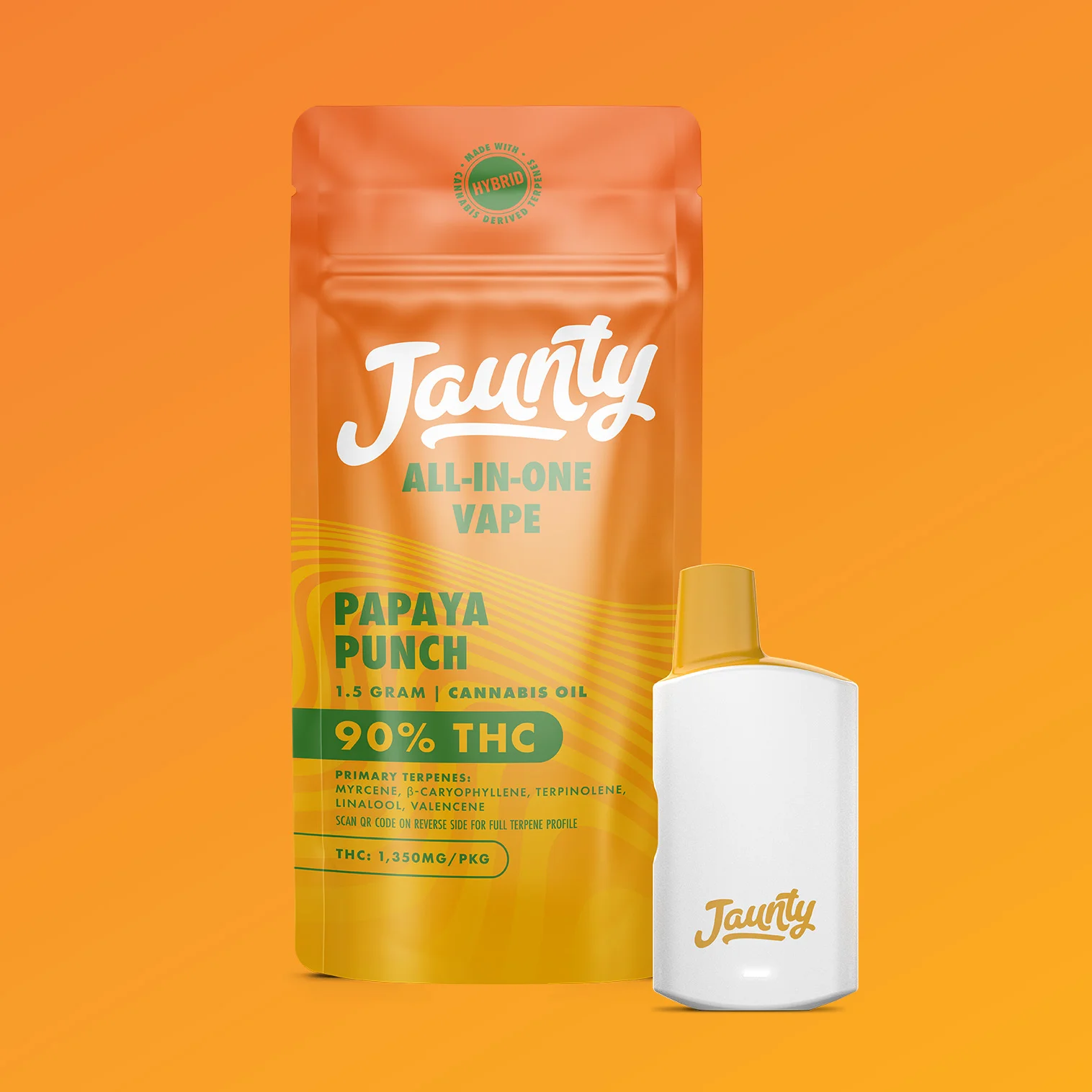 Jaunty - Papaya Punch 1.5g Aio Vape