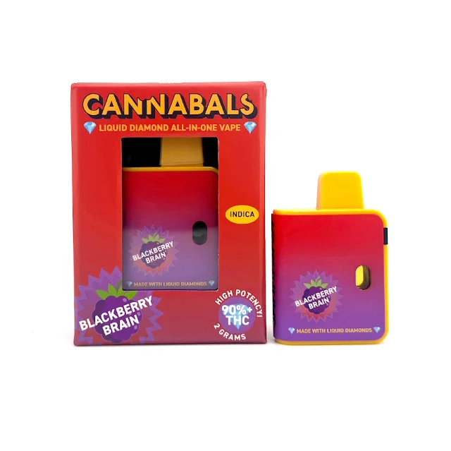 Cannabals - Blackberry Brain Liquid Diamonds - 2g Aio Vape