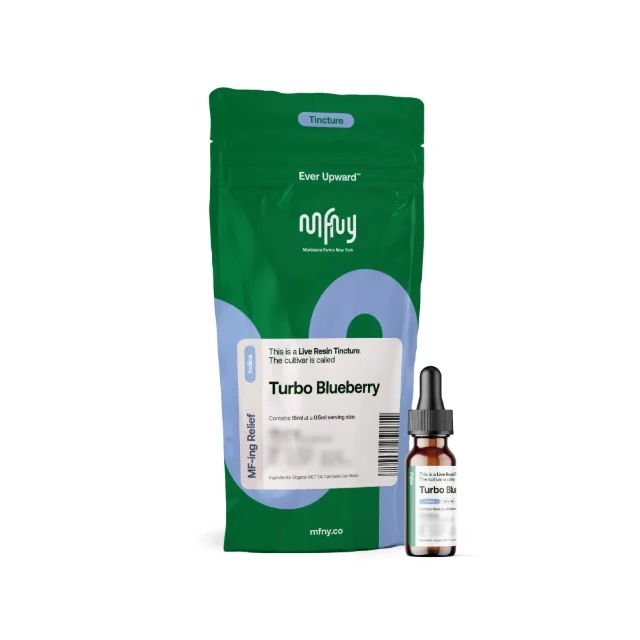 Mfny - Turbo Blueberry Live Resin Tincture - 15ml
