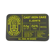 Supernaturals - Cast Iron Cake - .7g 5pk (3.5g)