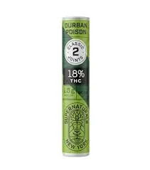 Supernaturals - Durban Poison - .75g 2pk (1.5g)